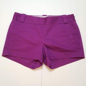 J. Crew Factory Bright Purple Shorts, Sz 2